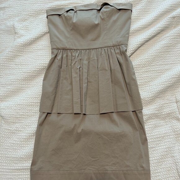 NWT BCBG MaxAzria Huxley Dress in Pumice Size 0 - Picture 1 of 5